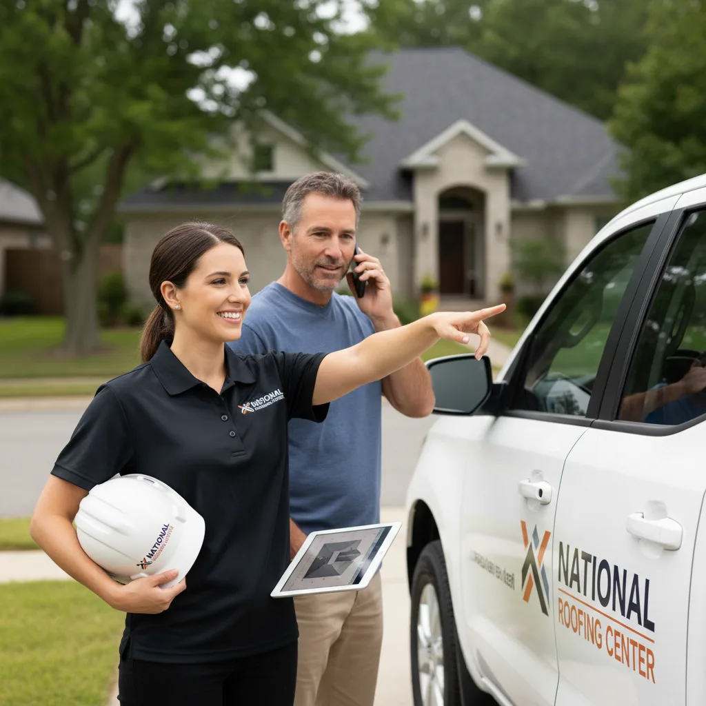 National Roofing Center customer support in Otto